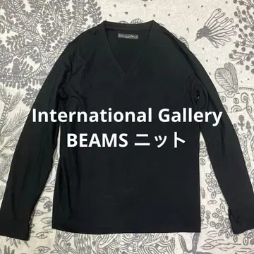 International Gallery BEAMS 니트 상의