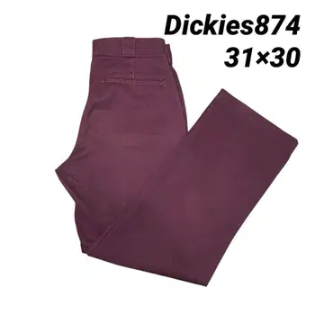 Dickies874 31 x 30 MR 마룬 구제 의류 온두라스