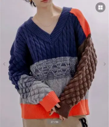 Eimee Law MIX 케이블 니트