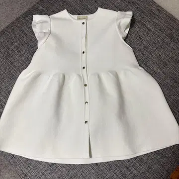 UNITED ARROWS 유나이티드 애로우즈 화이트 리브 베스트