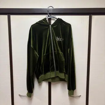 Bio 지퍼 후드티 벨로아