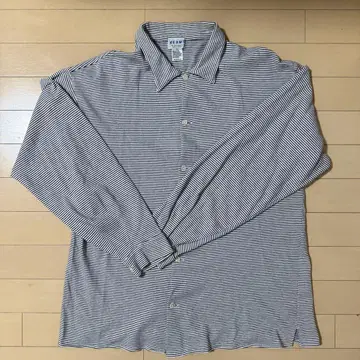 70s~80s BEAMS 스트라이프 패턴 긴팔 파자마 셔츠