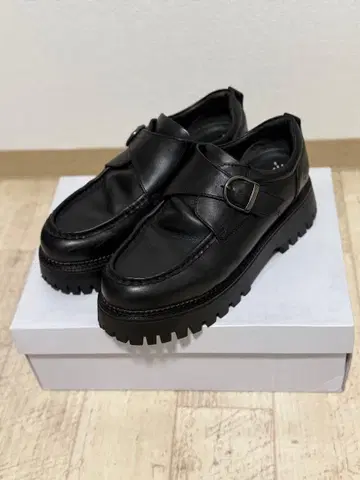 STEFANO ROSSI 스페쏘레 몽크 가죽 통굽 28cm