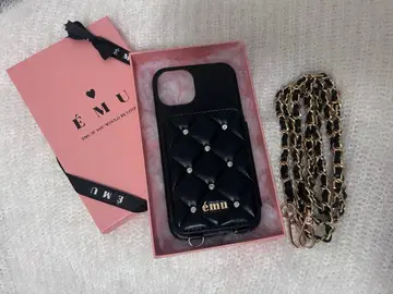 EMU 스마트폰 케이스 black iPhone14