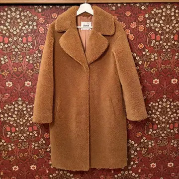 [ SLOBE IENA ] [ Stand ] 보아 체스터 코트