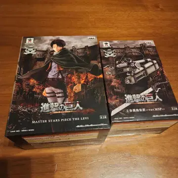 진격의 거인 리바이 피규어 2개 세트 미개봉 새상품