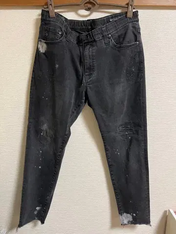 surt big john 블랙 스트레치 팬츠 론 헤르만 XL