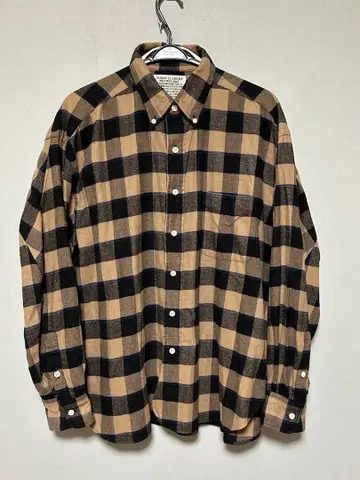 [컨디션 최상] SUNNY ELEMENT 셔츠 버튼 다운 체크 S 플란넬