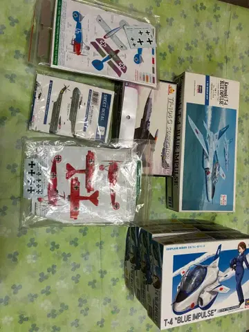 T-4 BLUE IMPULSE 1/48 스케일 모델 키트 등 정크제품