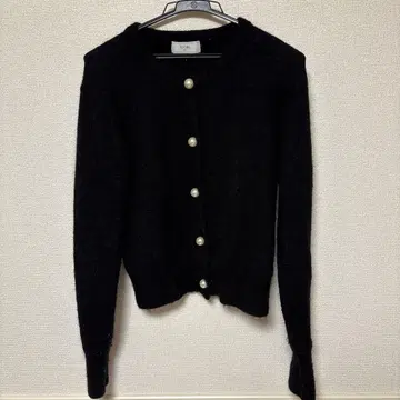 SLOBE IENA 블랙 긴팔 가디건