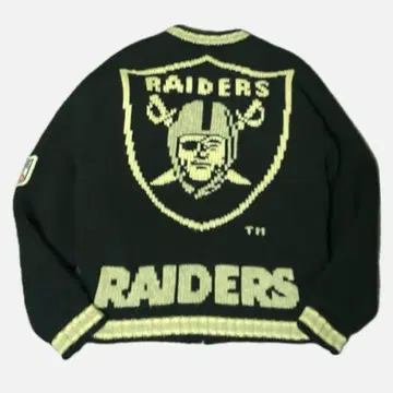 90s NFL RAIDERS 집업 자켓 바시티 자켓 안감 보아