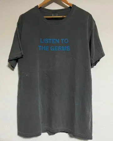 LISTEN TO THE GERMS T셔츠 Comfort Colors