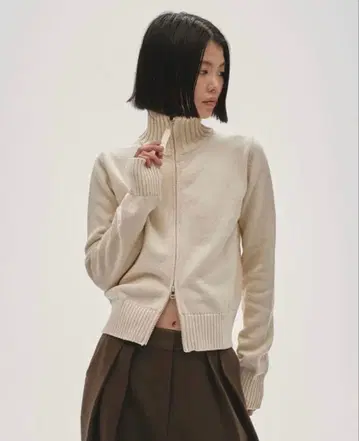 todayful 컴팩트 집 니트