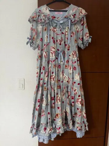 PINK HOUSE 아오키 미사코 콜라보 원피스 색스