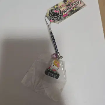 헬로키티 레코드샵 한정판 족쇄 스트랩 2005년제