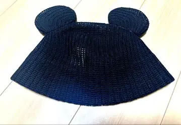 도쿄 디즈니 리조트 블랙 귀도리 모자