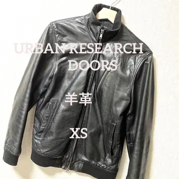 램 가죽 MA-1 블루종 URBAN RESEARCH DOORS