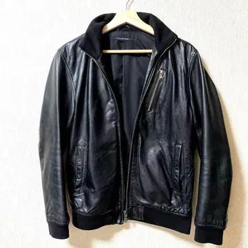 램 가죽 MA-1 블루종 URBAN RESEARCH DOORS