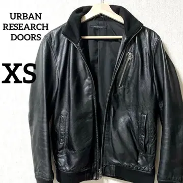 램 가죽 MA-1 블루종 URBAN RESEARCH DOORS