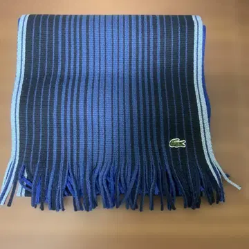 LACOSTE 스트라이프 머플러