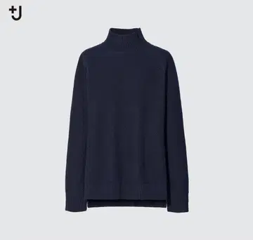 UNIQLO +J 프리미엄 라무 케이블 하이넥 스웨터