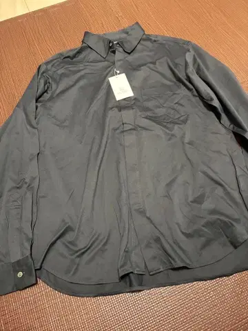 BEAUTY & YOUTH 다크 그레이 긴팔 셔츠 L 사이즈