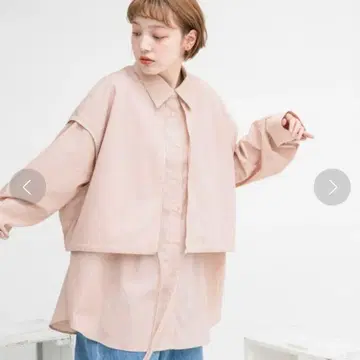 KBF 스트라이프 레이어드 BIG 셔츠