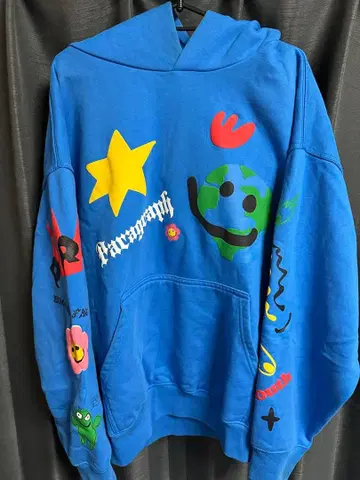 PARAGRAPH 컬러풀 후드 후드티