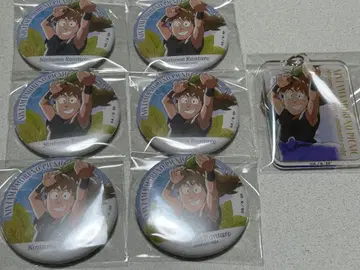 닌타마 란타로 피크닉 캔뱃지 아크링 키링 하치야