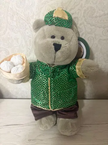 스타벅스 홍콩 [ 홍콩 샤오롱바오 베어리스타 봉제 인형 ]