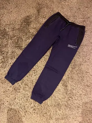 네이비 조거 팬츠 스웨트 팬츠