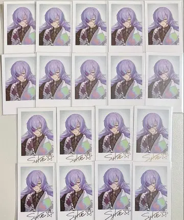 니지산지 Dytica 호시미치 쇼 폴라로이드 묶음 판매