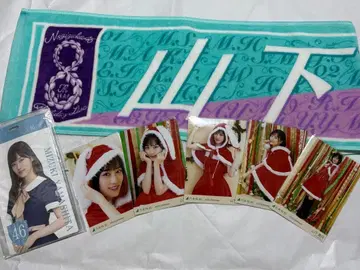 노기자카46 야마시타 미즈키 티켓 홀더, 머플러 타월, 브로마이드 세트