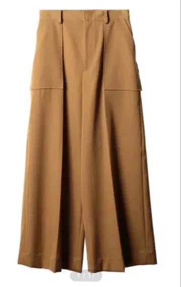 ASTRAET 스트럿 와이드 팬츠 유나이티드 애로우즈 슬랙스