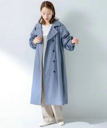 어반 리서치 SONNY LABEL 롱 코트 코쿤 슬리브