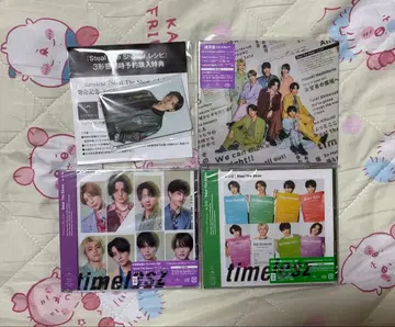 timelesz 레시피 3형태 CD DVD 일반ver 초회 한정판