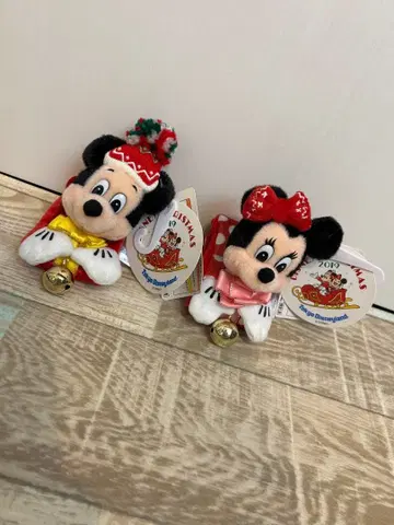 택 포함 새상품 디즈니 미키 미니 리스트 밴드 크리스마스 2019년