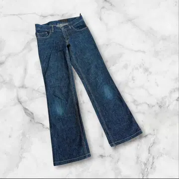 언타이틀 하의 데님 팬츠 사이즈 2 블루 일본제 M 사이즈