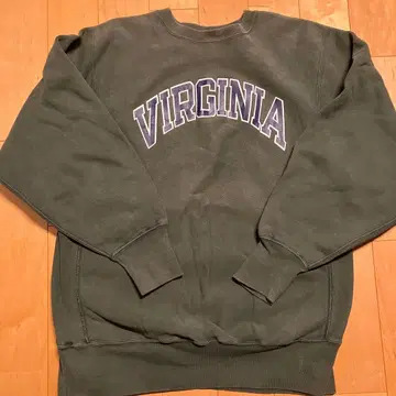 Champion 리버스 위브 맨투맨 VIRGINIA 90년대 자수