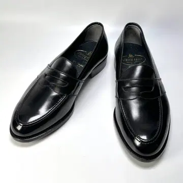 SCOTCH GRAIN 코인 로퍼 가죽 24.5cm