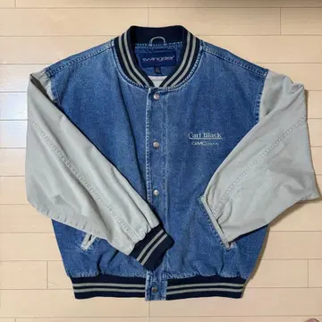 swingster Carl Black GMC TRUCK 데님 자켓