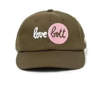 BoTT Love BoTT 6-Panel Cap 봇 캡 올리브