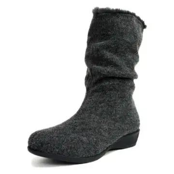 안테로프 MUUM 무움 미들 부츠 퍼 셔링 디자인