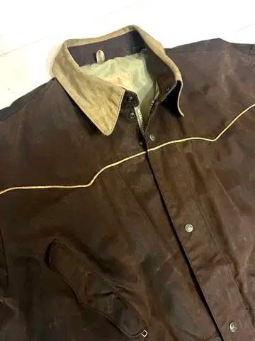 빈티지 오일드 자켓 Schaefer USA