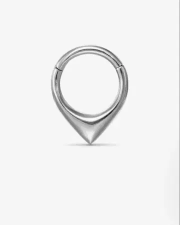 Ask & embla VOX CLICKER 실버 클릭커 귀걸이