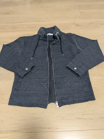 THE SHOP TK 후드 부착 아우터 M 사이즈 다크 그레이