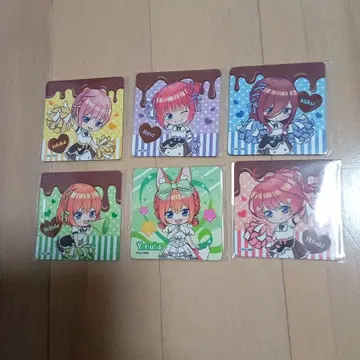 5등분의 신부 로손 발렌타인 마그넷 이치카 니노 미쿠 요츠바 이츠키