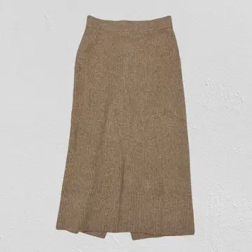 ESSEN.LAUTREAMONT 니트 타이 롱 스커트 슬릿 38