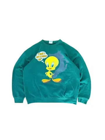 90's SANTEE MADE IN USA 트위티 맨투맨