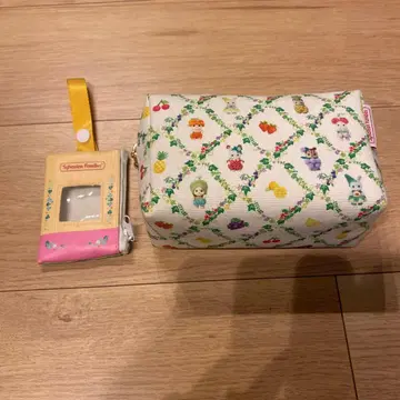 후르츠 파우치 지퍼 파우치 외출용 파우치